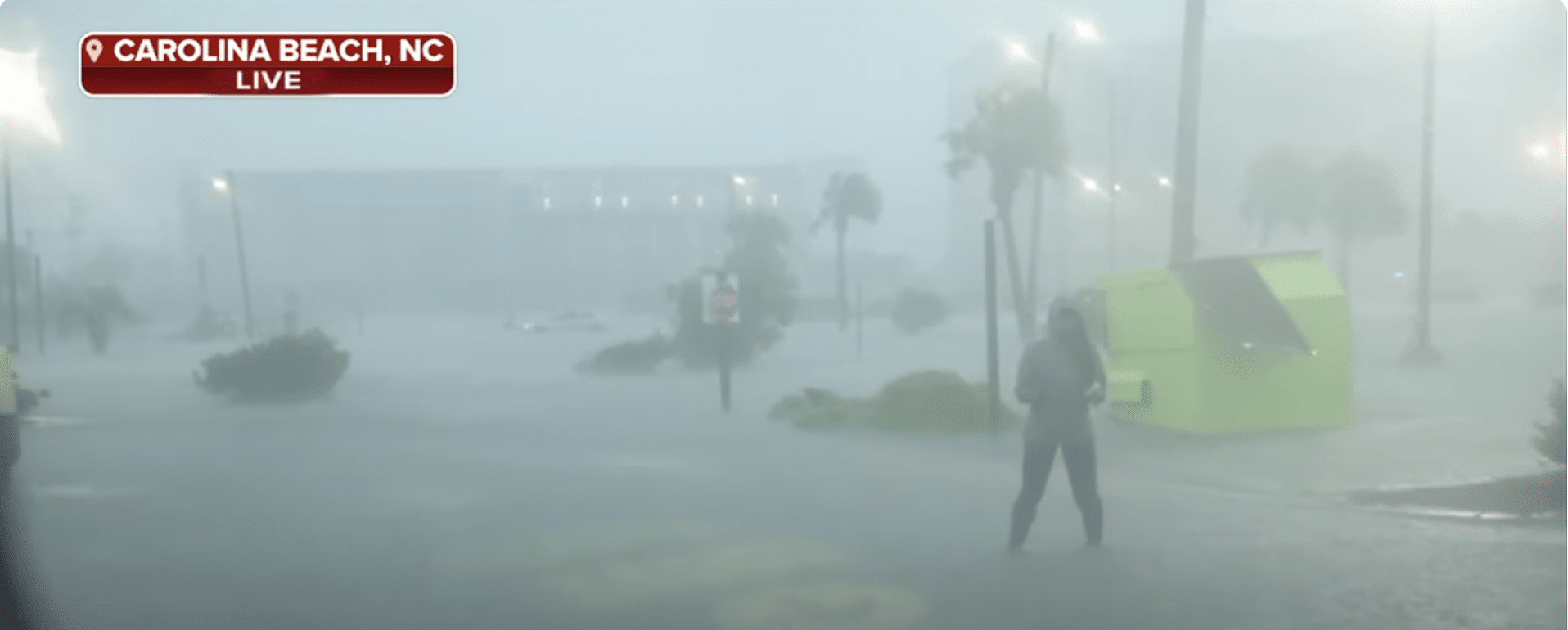 Once-in-1,000-year rainfall floods North Carolina … Again